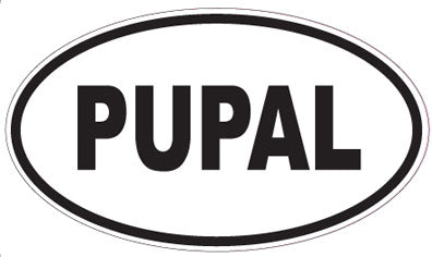 PUPAL - Oval Magnet