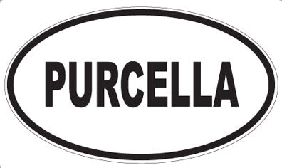 PURCELLA - Oval Magnet
