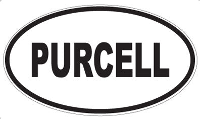 PURCELL - Oval Magnet