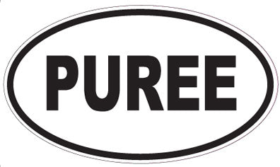 PUREE - Oval Magnet