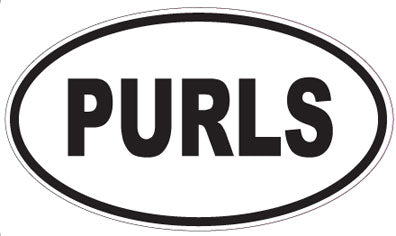 PURLS - Oval Magnet