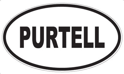 PURTELL - Oval Magnet