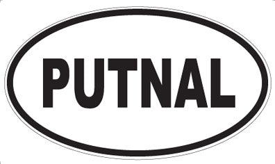 PUTNAL - Oval Magnet