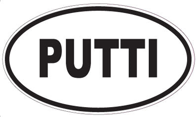 PUTTI - Oval Magnet