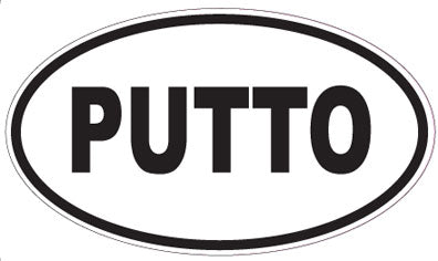 PUTTO - Oval Magnet