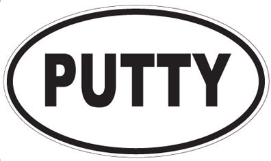 PUTTY - Oval Magnet