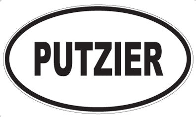 PUTZIER - Oval Sticker