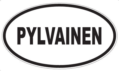 PYLVAINEN - Oval Sticker