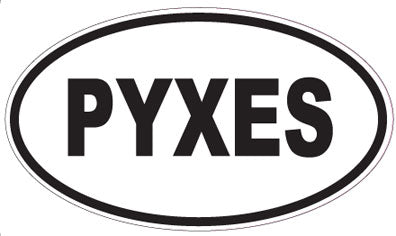 PYXES - Oval Magnet