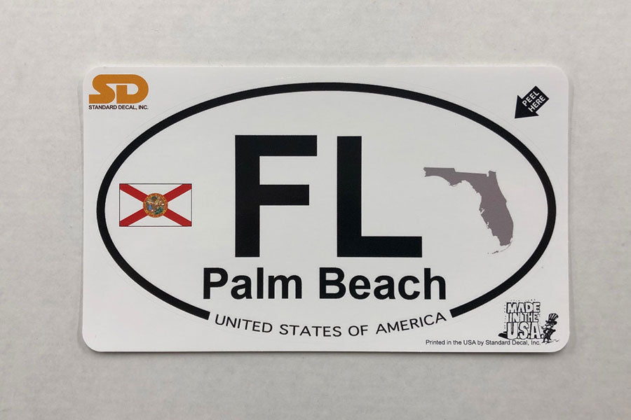 Palm Beach Florida Sticker