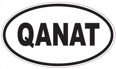 QANAT - Oval Magnet