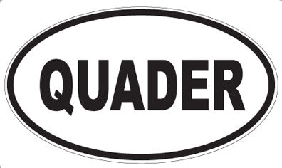 QUADER - Oval Magnet
