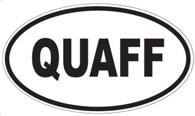 QUAFF - Oval Magnet