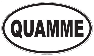 QUAMME - Oval Magnet