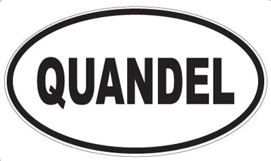 QUANDEL - Oval Magnet