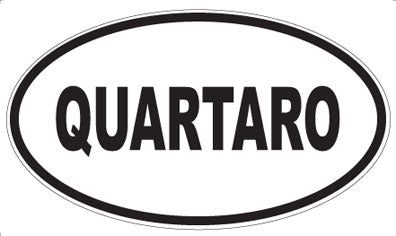 QUARTARO - Oval Magnet