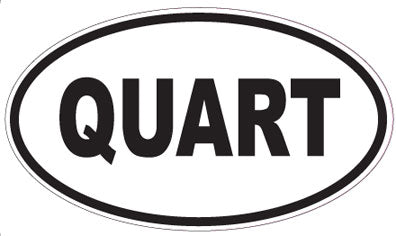 QUART - Oval Magnet