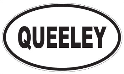 QUEELEY - Oval Magnet