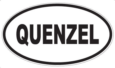 QUENZEL - Oval Magnet