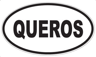 QUEROS - Oval Magnet