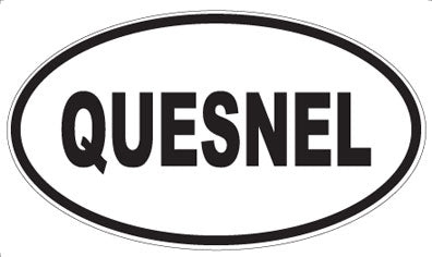 QUESNEL - Oval Magnet