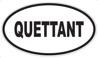 QUETTANT - Oval Magnet