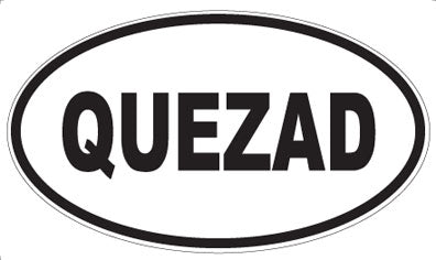 QUEZAD - Oval Magnet
