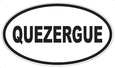 QUEZERGUE - Oval Magnet
