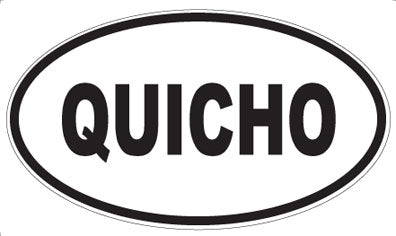 QUICHO - Oval Magnet