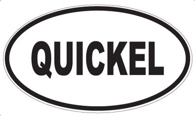 QUICKEL - Oval Magnet