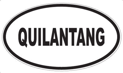 QUILANTANG - Oval Magnet