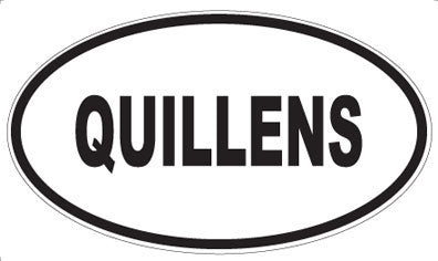 QUILLENS - Oval Magnet