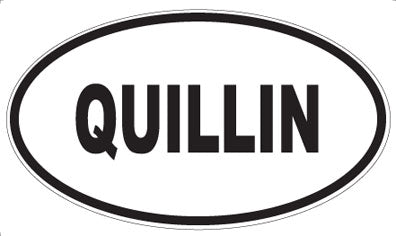 QUILLIN - Oval Magnet
