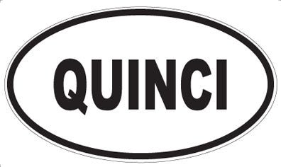 QUINCI - Oval Magnet