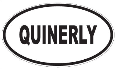 QUINERLY - Oval Magnet
