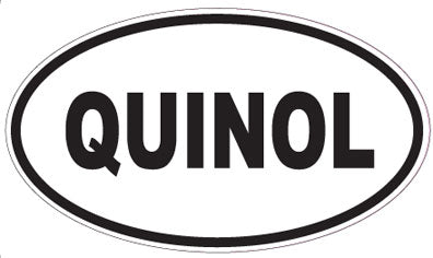 QUINOL - Oval Sticker