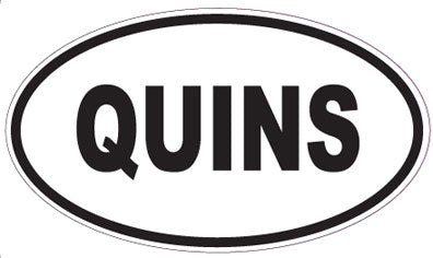 QUINS - Oval Magnet