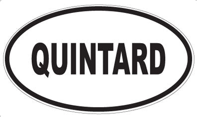 QUINTARD - Oval Sticker