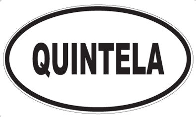 QUINTELA - Oval Magnet