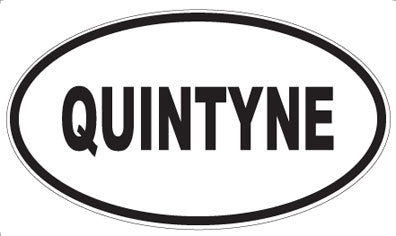 QUINTYNE - Oval Magnet