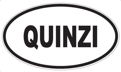 QUINZI - Oval Magnet