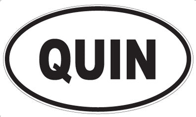 QUIN - Oval Magnet