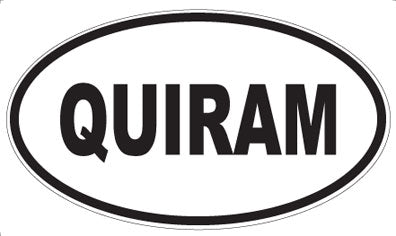 QUIRAM - Oval Magnet