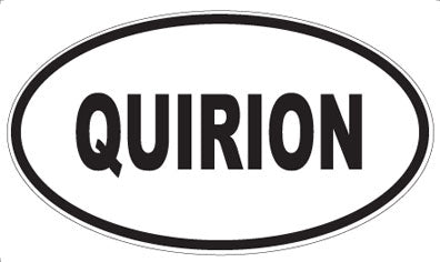 QUIRION - Oval Magnet