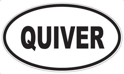 QUIVER - Oval Magnet