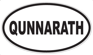 QUNNARATH - Oval Magnet