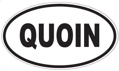 QUOIN - Oval Magnet