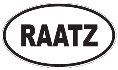 RAATZ - Oval Magnet