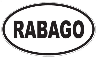 RABAGO - Oval Magnet