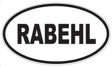 RABEHL - Oval Magnet